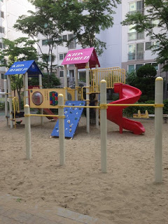 Our awesome playground downstairs